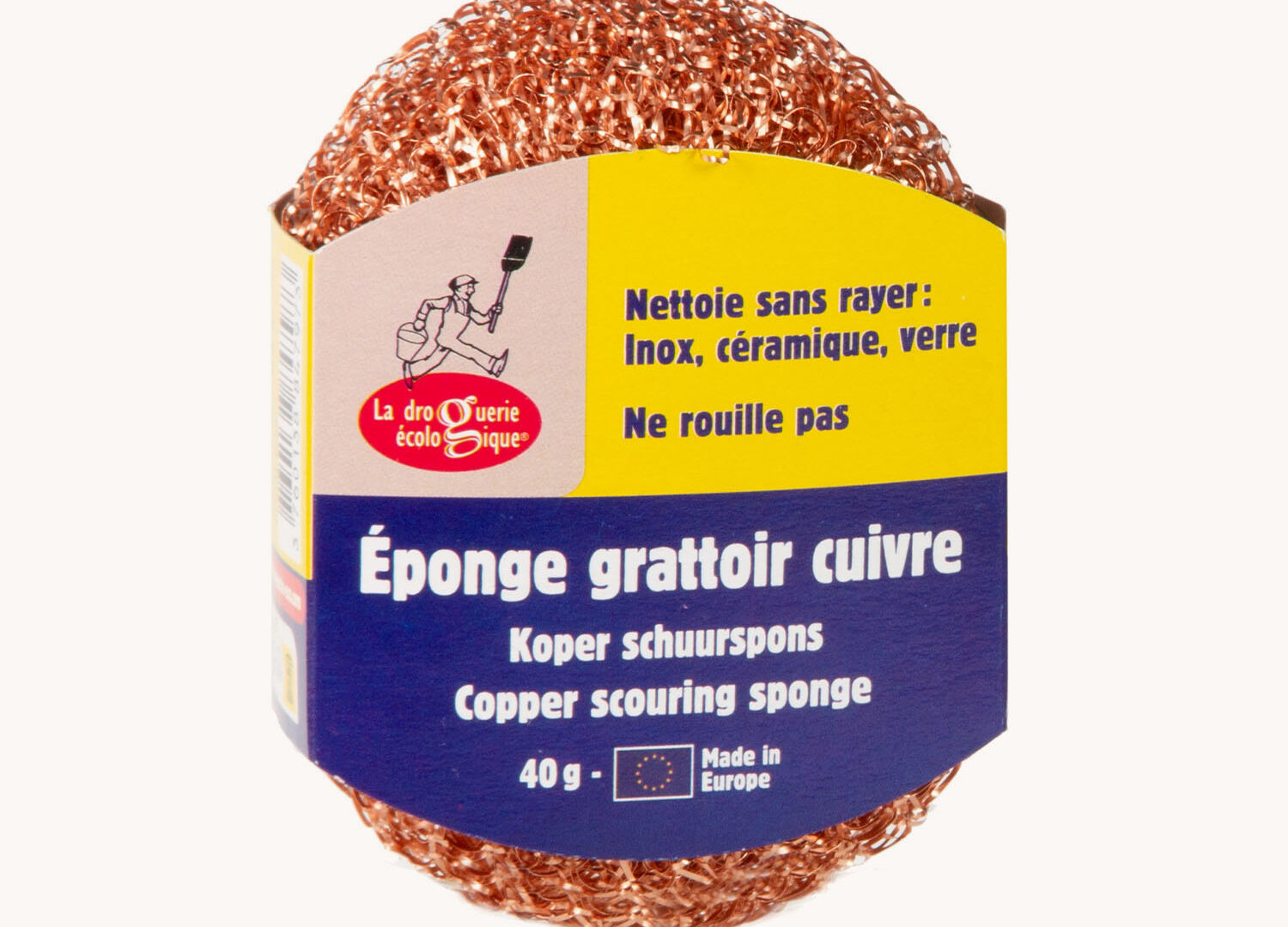 Eponge grattoir cuivre - Accessoires