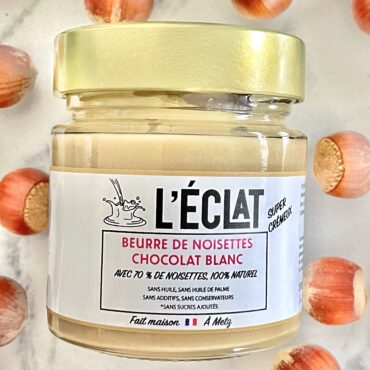 Beurre de noisette au chocolat blanc - Conserves & tartinables