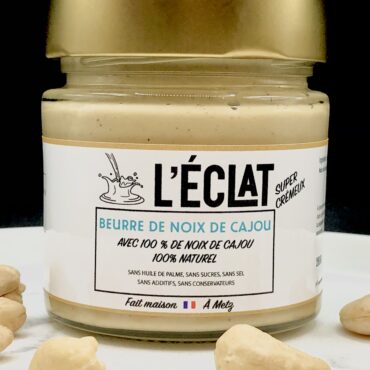 Beurre 100% noix de cajou - Conserves & tartinables, Essentiels pâtisserie